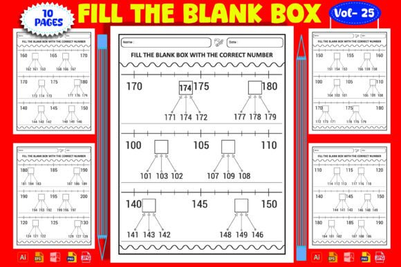 Children Math Practice Sheet: Interactive Number Line Activities