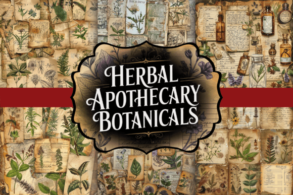 Herbal Apothecary Botanicals: A Digital Toolkit for Timeless Design