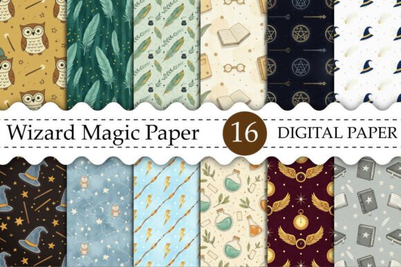 Unleashing Creative Potential with Wizard Magic Digital Paper