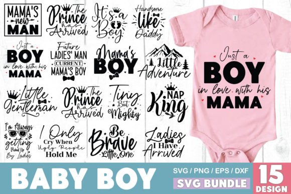 Unleashing Creativity with the Baby Boy SVG Bundle